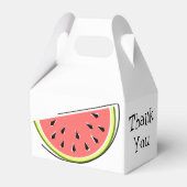 Watermelon Slice Danke Geschenkschachtel (Rückseite)