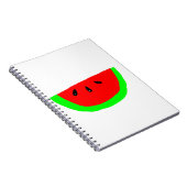 Watermelon Slice Design Notizblock (Rechte Seite)