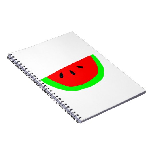 Watermelon Slice Design Notizblock (Rechte Seite)