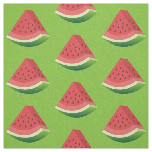 Watermelon Slice Fabric Stoff (Muster)