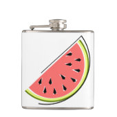 Watermelon Slice Flachmann (Vorderseite)