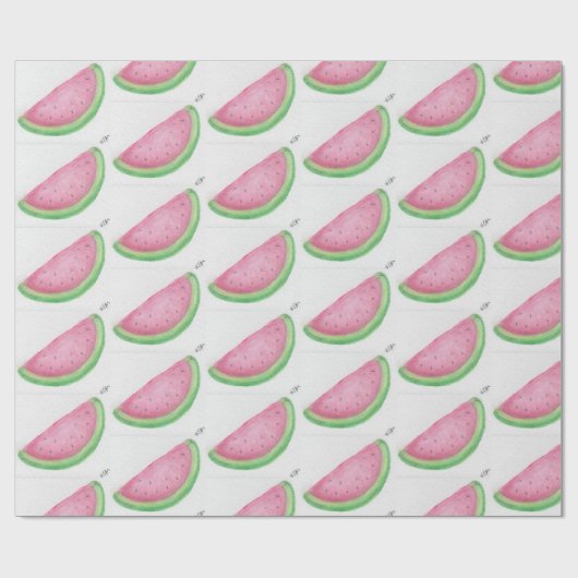 Watermelon Slice Geschenkpapier (Flach)