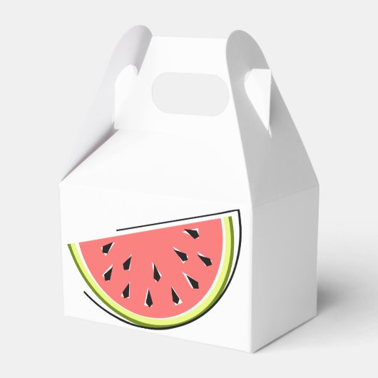 Watermelon Slice Geschenkschachtel (Vorderseite)