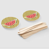 Watermelon Slice Karo Fächer (Non-assembled)