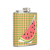 Watermelon Slice Karo Flachmann (Rechts)