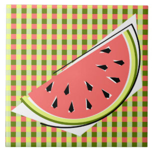 Watermelon Slice Karo Fliese