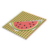 Watermelon Slice Karo Fliese (Seite)