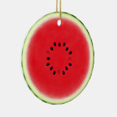 Watermelon Slice Keramik Ornament (Rechts)