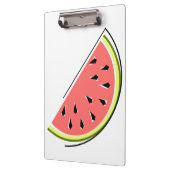Watermelon Slice Klemmbrett (Links)