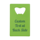 Watermelon Slice Kreditkarte Flasche Öffnung Geldbeutel Flaschenöffner (Rückseite)