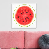 Watermelon Slice Leinwanddruck (Insitu (Wohnzimmer))
