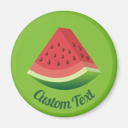 Watermelon Slice Magnet (Vorne)