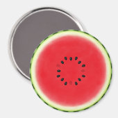 Watermelon Slice Magnet (Vorderseite/Rückseite)