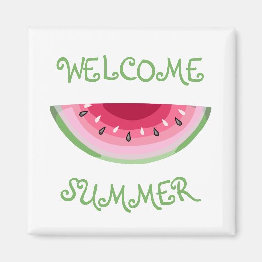 Watermelon Slice Magnet (Vorne)