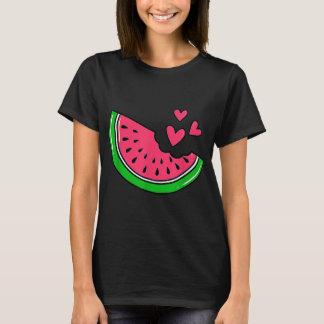 Watermelon Slice Melon Lovers Im Fünfspänner über  T-Shirt