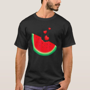 Watermelon Slice Melon Sommerferien Saison T-Shirt