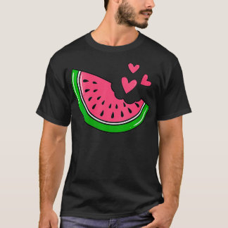 Watermelon Slice Melon Sommerferien T-Shirt