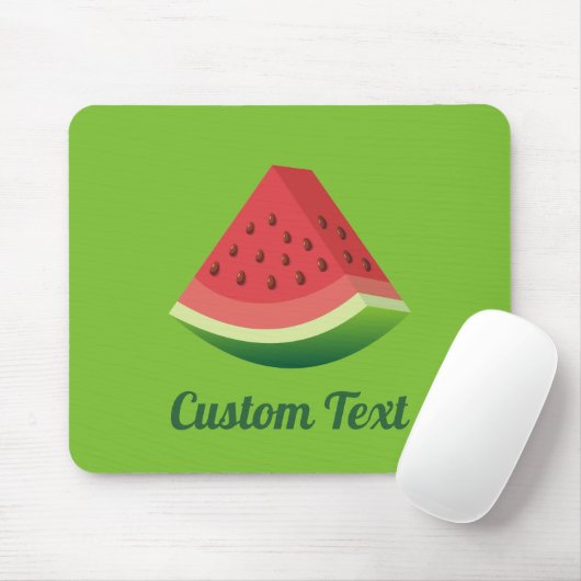 Watermelon Slice Mouse Pad Mousepad (Mit Mouse)