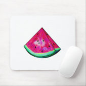 Watermelon Slice Mousepad (Mit Mouse)