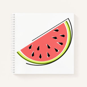 Watermelon Slice Notizblock
