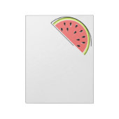 Watermelon Slice Notizblock (Rotiert)