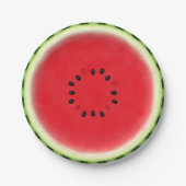 Watermelon Slice Pappteller (Vorderseite)