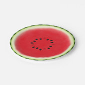 Watermelon Slice Pappteller (Schrägansicht)