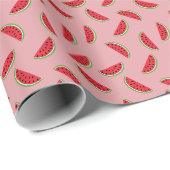 Watermelon Slice Pattern Geschenkpapier (Rolleneckpunkt)