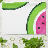Watermelon Slice Pattern Geschirrtuch (Gefaltet)