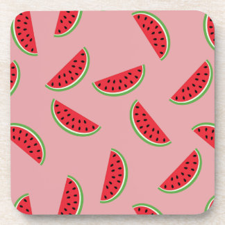 Watermelon Slice Pattern Getränkeuntersetzer