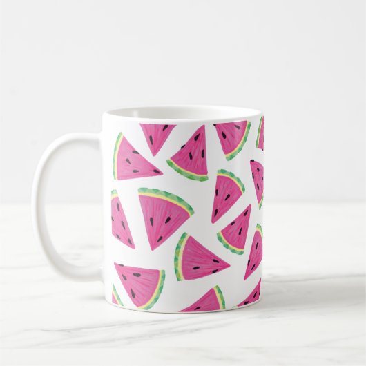 Watermelon Slice Pattern Kaffeetasse (Links)