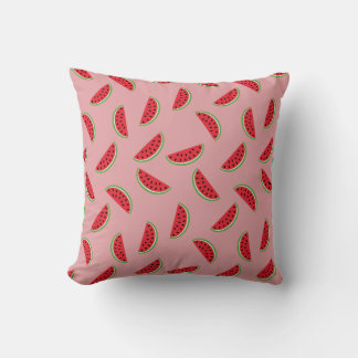 Watermelon Slice Pattern Kissen