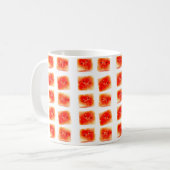 Watermelon Slice Pattern - Seamless Summer Fruit o Kaffeetasse (Vorderseite Links)