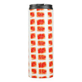 Watermelon Slice Pattern - Seamless Summer Fruit o Thermosbecher (Rückseite)
