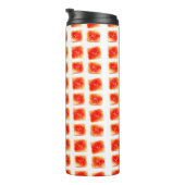 Watermelon Slice Pattern - Seamless Summer Fruit o Thermosbecher (Nach rechts gedreht)