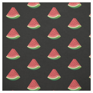 Watermelon Slice Pattern Stoff