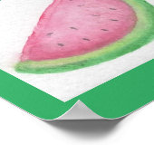 Watermelon Slice Poster (Ecke)