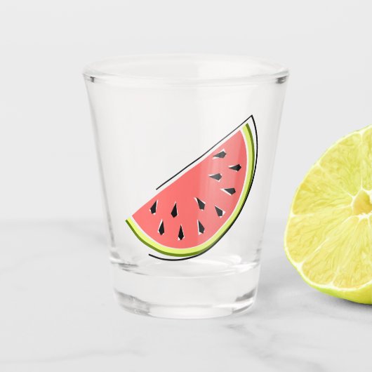Watermelon Slice Schnapsglas (Vorderseite)
