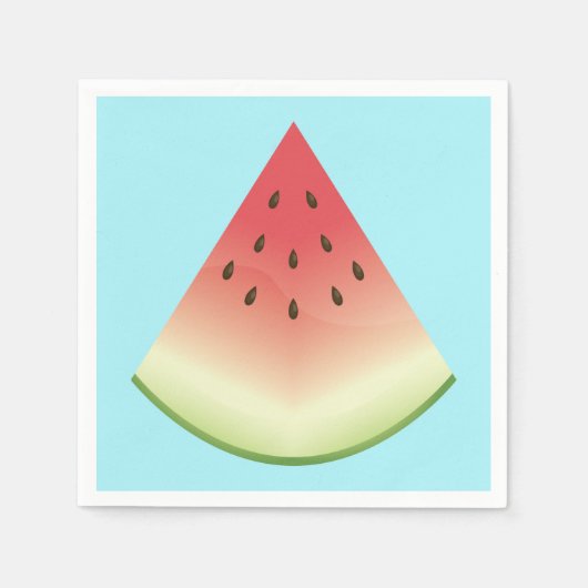 Watermelon Slice Serviette (Vorderseite)