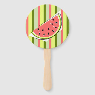 Watermelon Slice Stripe Classic Fächer