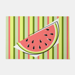 Watermelon Slice Stripe Classic Fußmatte