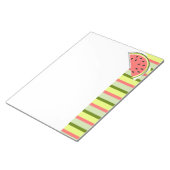 Watermelon Slice Stripe Classic Notizblock (angewinkelt)