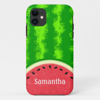 Watermelon Slice Summer Fruit Personalized Cute