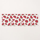 Watermelon Slice Summer Pattern Yogamatte (Vorderseite (Horizontal))