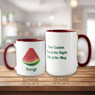 Watermelon Slice Tasse