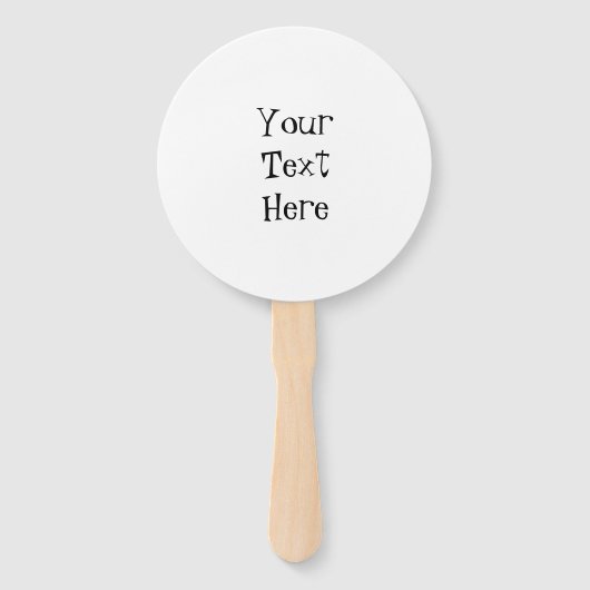 Watermelon Slice Text Fächer (Rückseite)