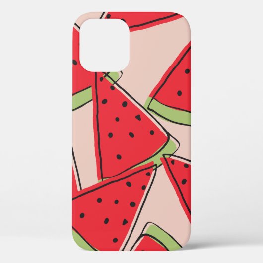 watermelon slices with pink background seamless pa Case-Mate iPhone hülle (Rückseite)