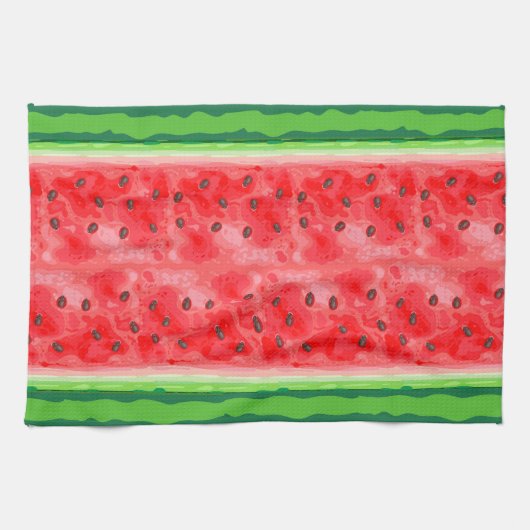 Watermelon Sommerkulturen Geschirrtuch (Horizontal)