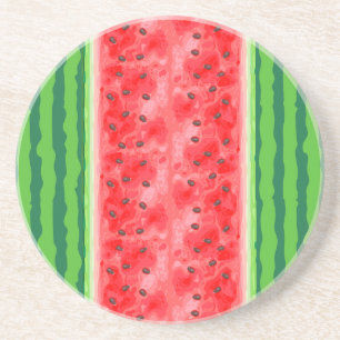 Watermelon Sommerkulturen Getränkeuntersetzer