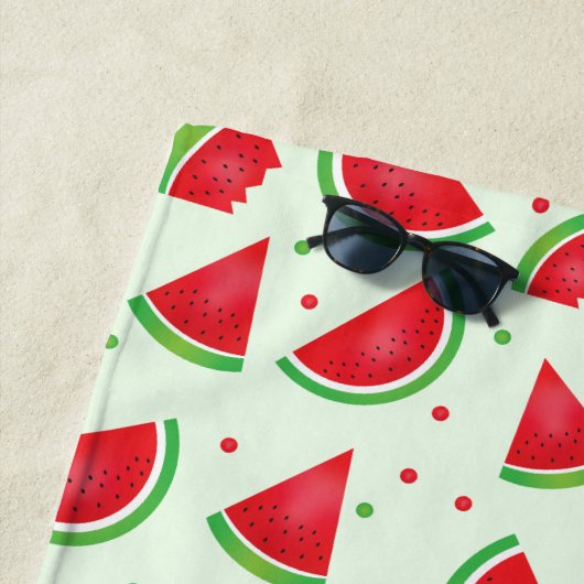 Watermelon Sommerzeit Fruchtmuster Strandtuch (Beispiel)